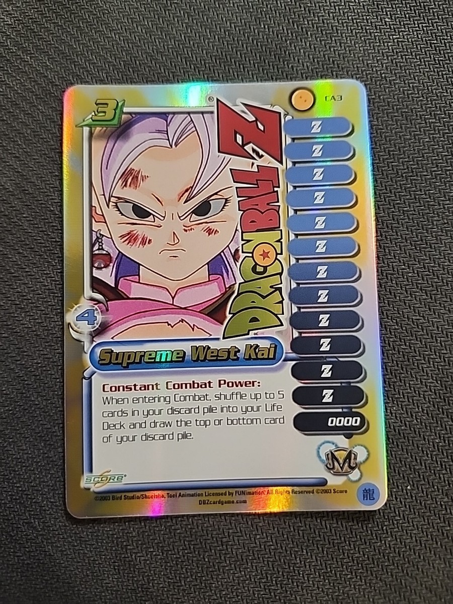 2003 Score Limited Dragon Ball Z DBZ CCG TCG Supreme West Kai #CA3
