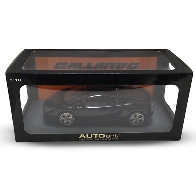 Lamborghini GALLARDO Black by AutoArt Performance 1/18 Model Car