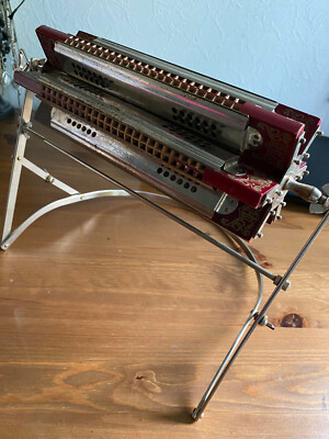 Vintage HoHNER Tremolo SEXTET HARMONICA GERMANY A,B,F,C,G,D (1893