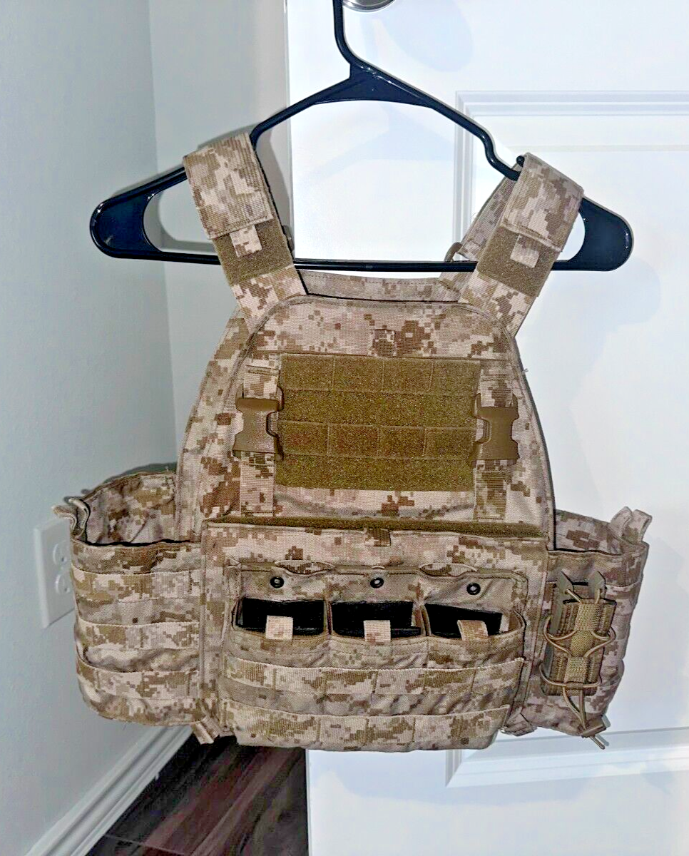 RARE! Velocity Systems Mayflower Assault Plate Carrier AOR1