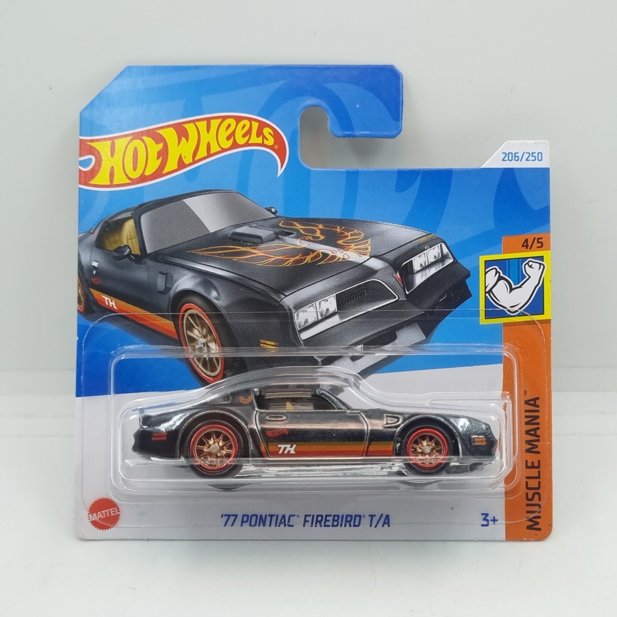 HOT WHEELS 2024 SUPER TREASURE HUNT '77 PONTIAC FIREBIRD T/A SHORT