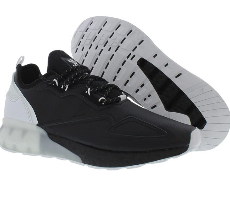 Size 11.5 - Adidas ZX 2K Boost Black White for sale online | eBay