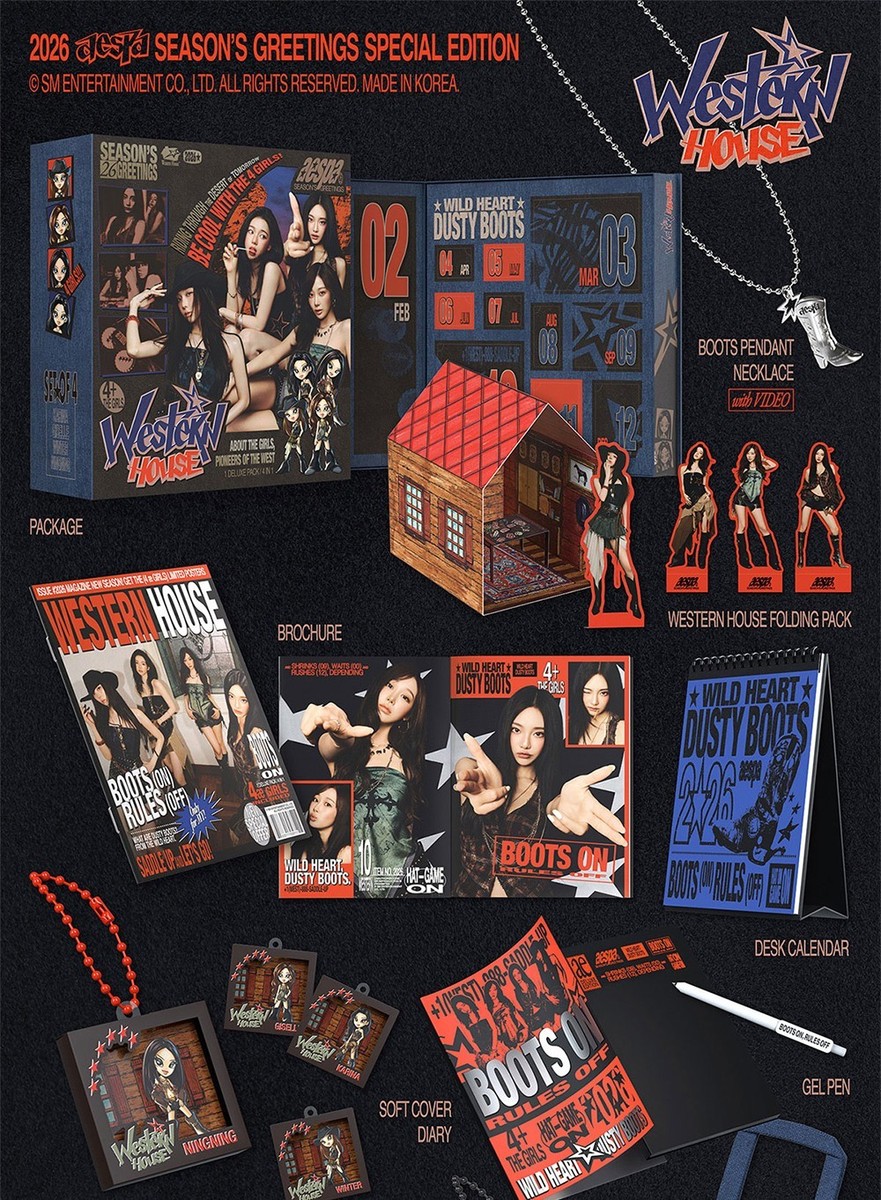 AESPA 2026 SEASON'S GREETINGS SPECIAL EDITION [WESTERN HOUSE