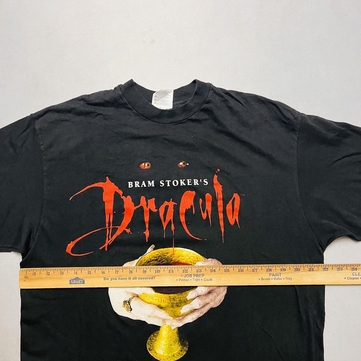 Vintage Rare 90s Bram Stokers Dracula Movie Promo T Shirt Single