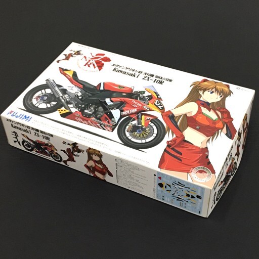 Fujimi 1/12 Evangelion RT Unit 02 TRICKSTAR Kawasaki ZX-10R Model