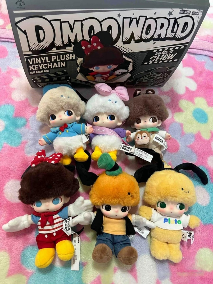 Authentic DIMOO WORLD × Disney Series Vinyl Plush Blindbox Sealed