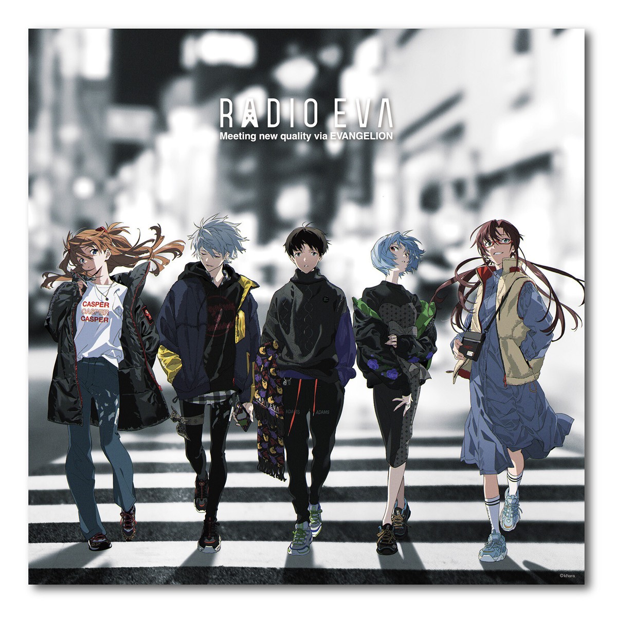 Pre-order EVA Canvas Art Large RADIO EVA STORE 1ST ANNIVERSARY