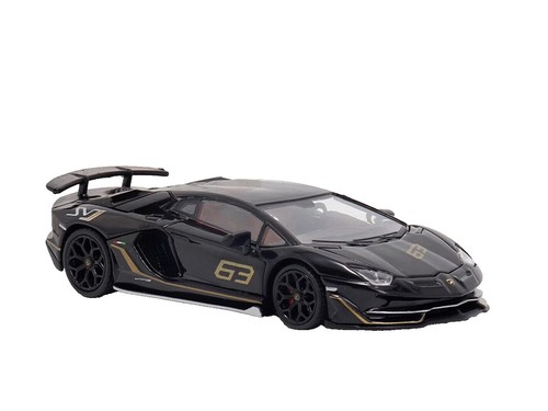 MINI GT #58 LB-Works Lamborghini Aventador - Black - MiniGT | eBay