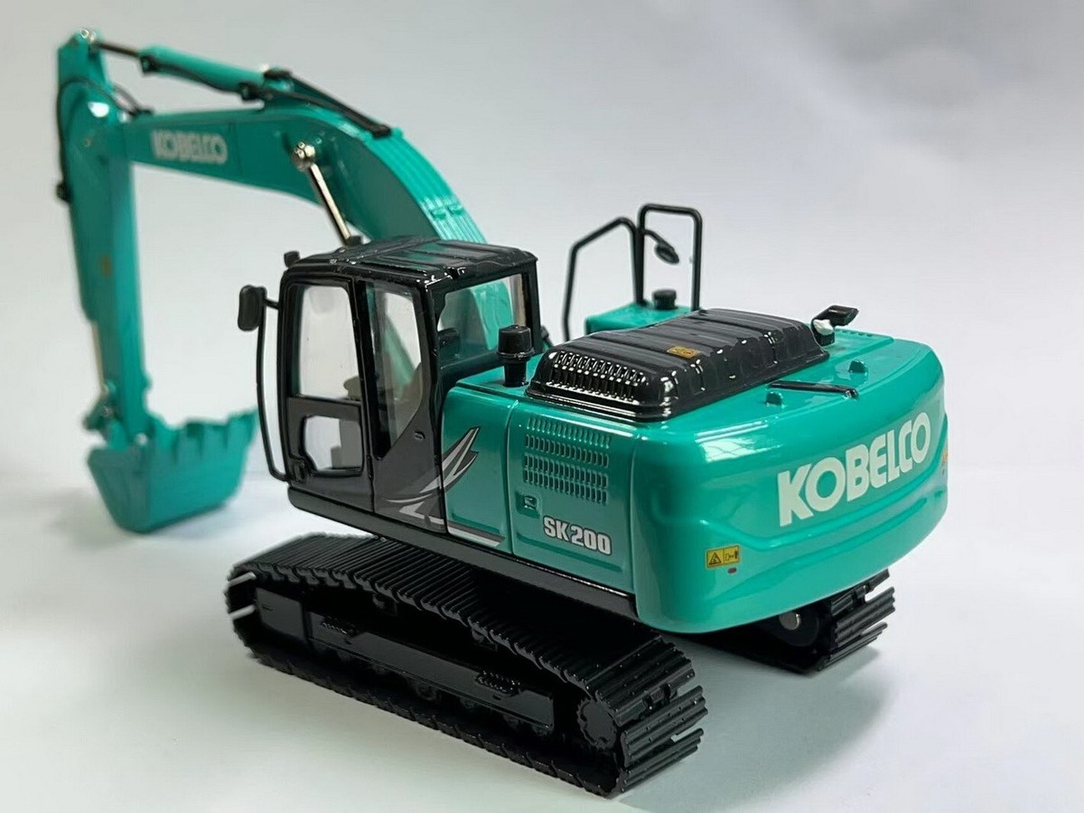 1/50 Scale KOBELCO SK200-12 Hydraulic Excavators Diecast Model Toy