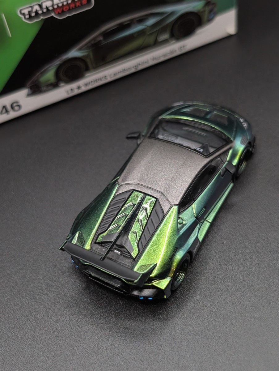 1:64 MINI GT x Tarmac Works LB-Works Lamborghini Huracan GT Magic