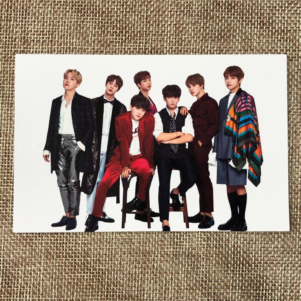 BTS GROUP [FANCLUB 4th ARMY Membership] Official Photocard