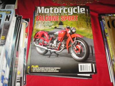 MOTORCYCLE CLASSICS magazine nov-dec 2020 1957 Moto Guzzi Falcone