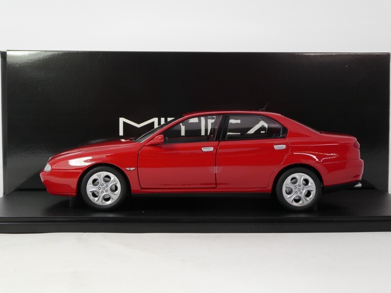 Legendary Alfa Romeo 166 3.0 V6 Red Alfa 1998 1/18 MITICA20031-D