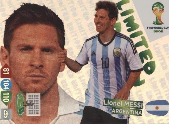 2014 Panini Adrenalyn XL FIFA World Cup Brazil - Limited Edition