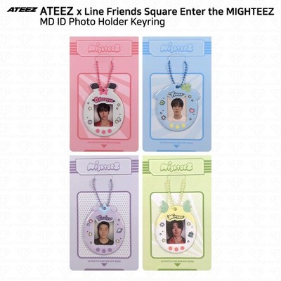 ATEEZ LINE FRIENDS Enter the Mighteez POP-UP MD ID Photo Holder