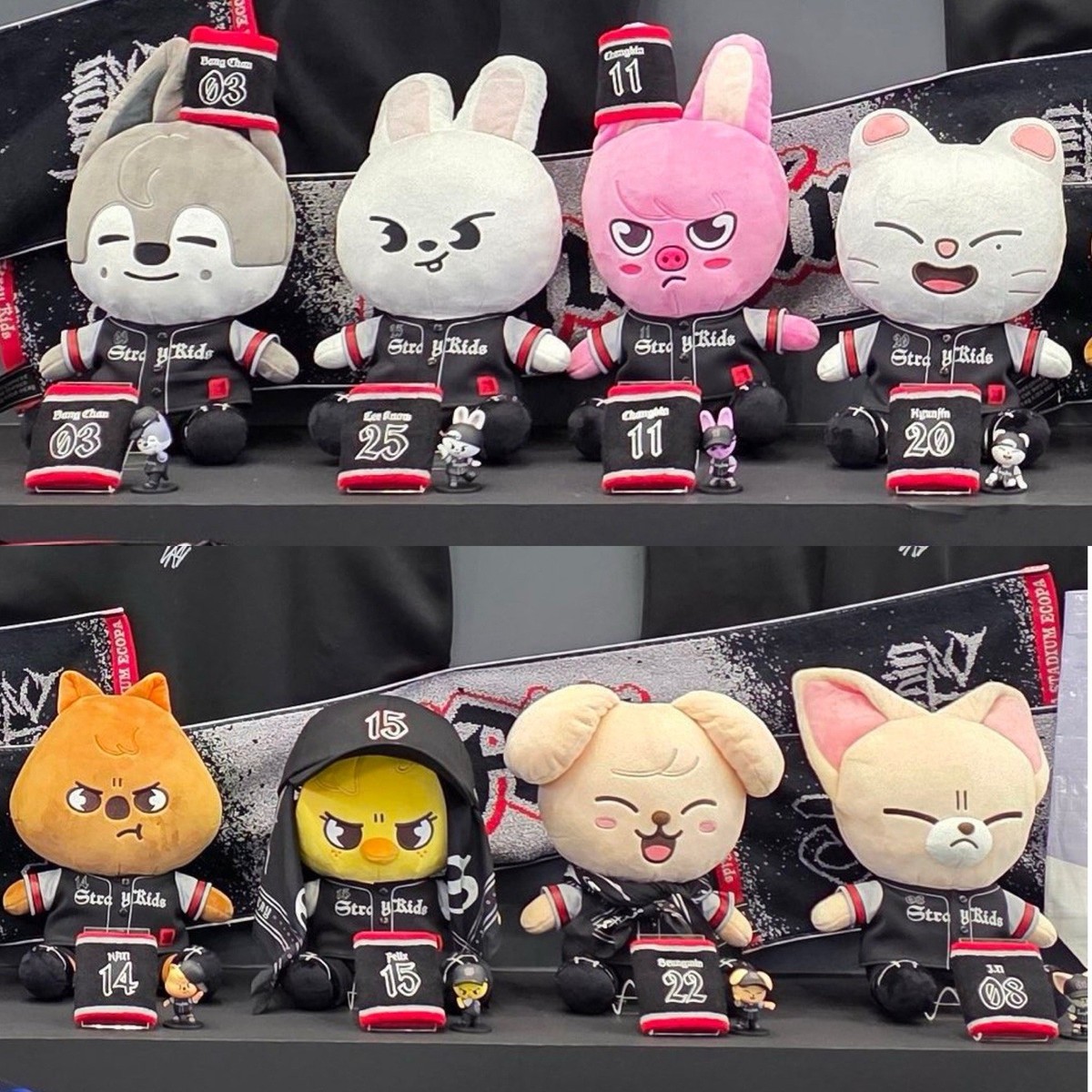 Stray Kids Tour dominATE JAPAN Ecopa Stadium FIGURE SOFT TOY