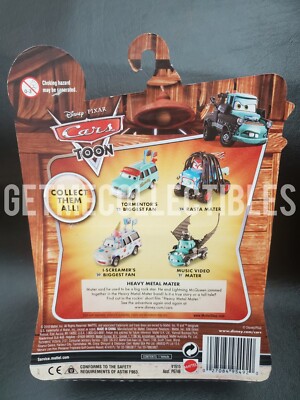 DISNEY PIXAR CARS MUSIC VIDEO MATER DELUXE TOON SAVE 6% GMC | eBay