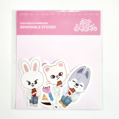 STRAY KIDS SKZ 5TH FANMEETING 5'CLOCK STAYZONE PHOTO CARD 2/14,15