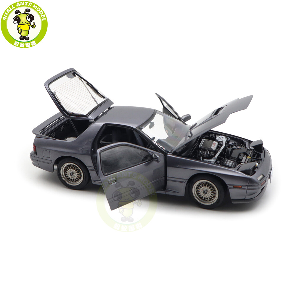 1/18 Mazda Savanna RX-7 RX 7 FC3S Whelart Gray Diecast Model Toy