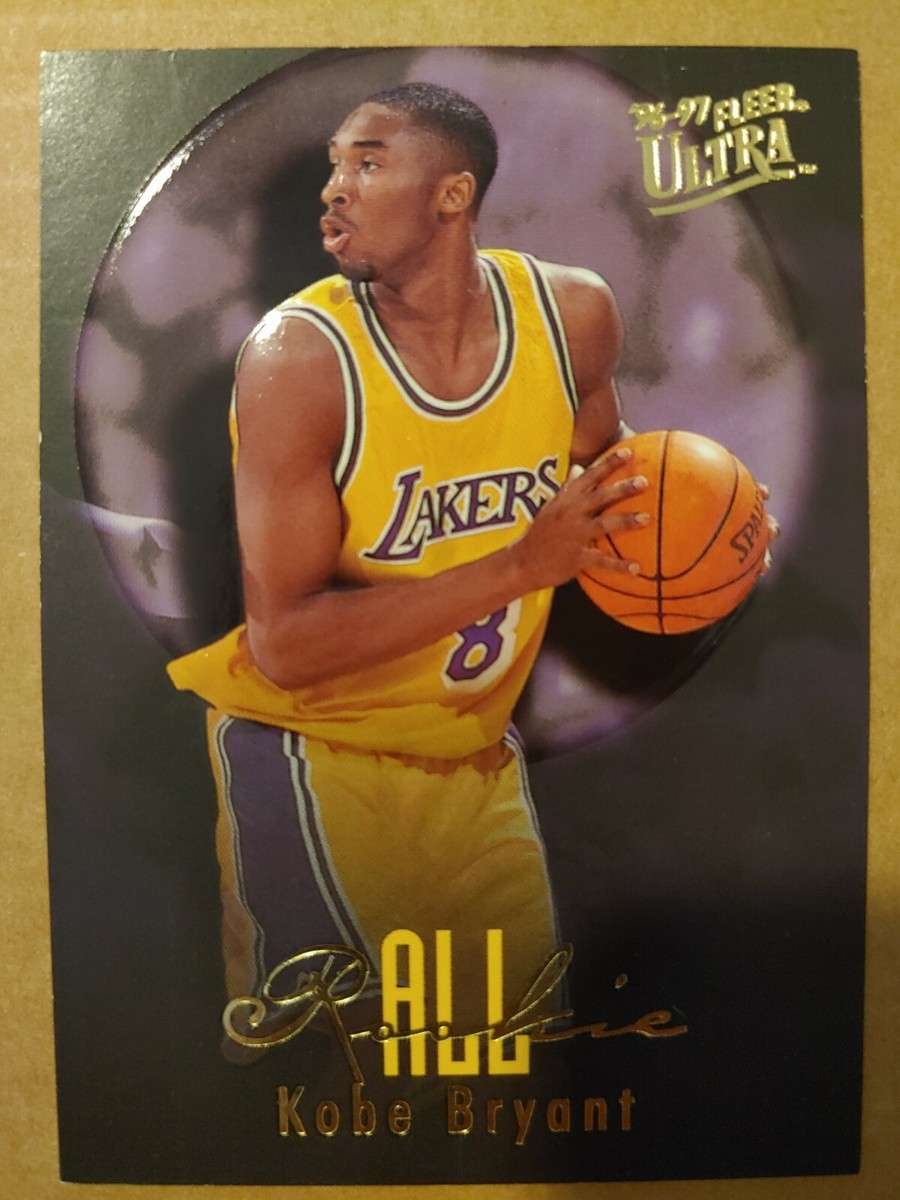 1996-97 Fleer Ultra All-Rookie #3 of 15 Kobe Bryant RC Lakers