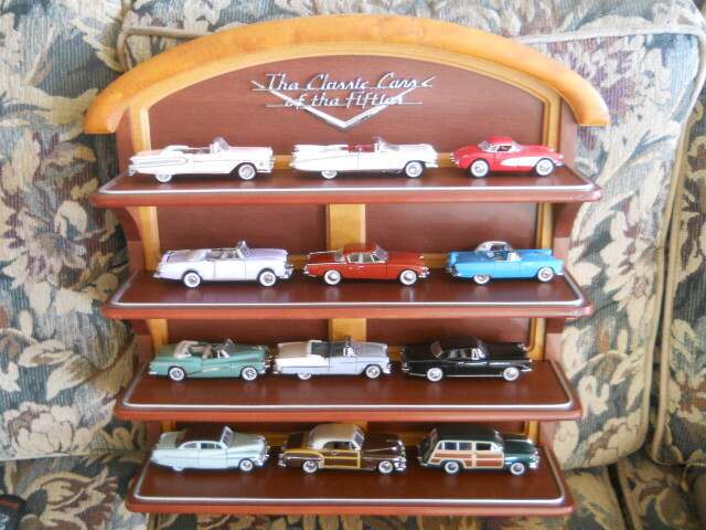 Franklin Mint Classic Cars of the Fifties Display Shelf Booklet