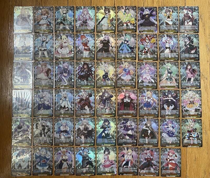 Weiss Schwarz hololive SUPER EXPO 2022 HLP All 53 Cards Complete