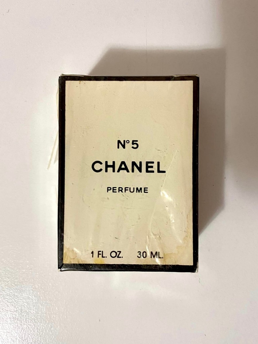 BOXED, VINTAGE Chanel No 5 Pure PERFUME 1 fl oz/30 mL | eBay