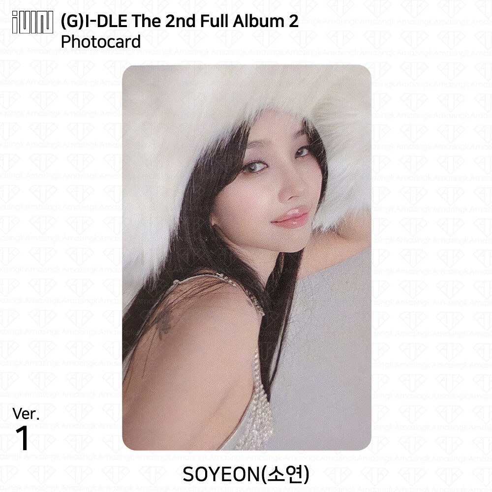 G)I-DLE G-IDLE The 2nd Full Album 2 Two Photocard Mini Poster