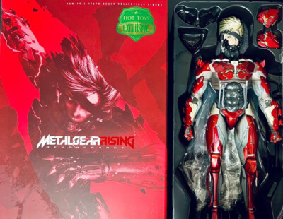 Hot Toys VGM19 Metal Gear Solid Rising Revengeance Raiden Red