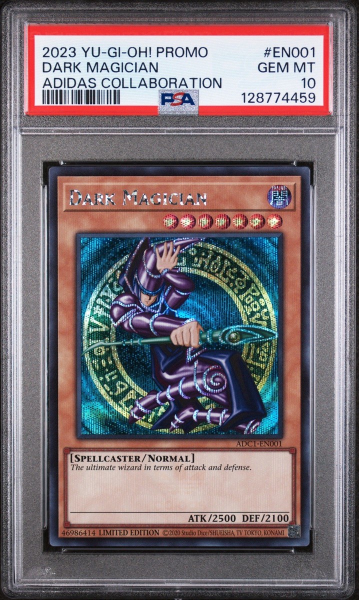 2023 YU-GI-OH! PROMO #EN001 DARK MAGICIAN ADIDAS COLLABORATION PSA