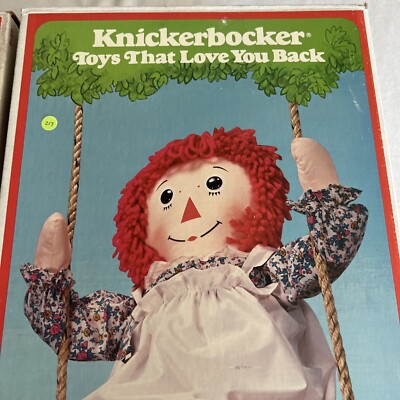 Knickerbocker The Original Raggedy Ann and Andy Dolls By Johnny