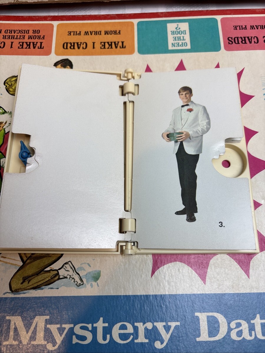 Mystery Date Board Game Vintage Complete Set Original 1965 Milton