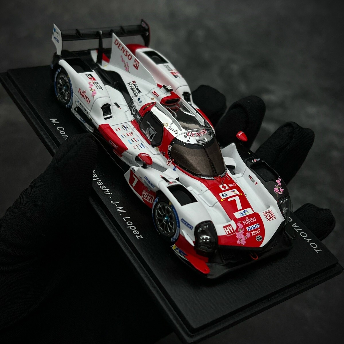 Spark 1/43 Toyota Gazoo Racing GR010 Hybrid 2023 LM Le Mans #7 car