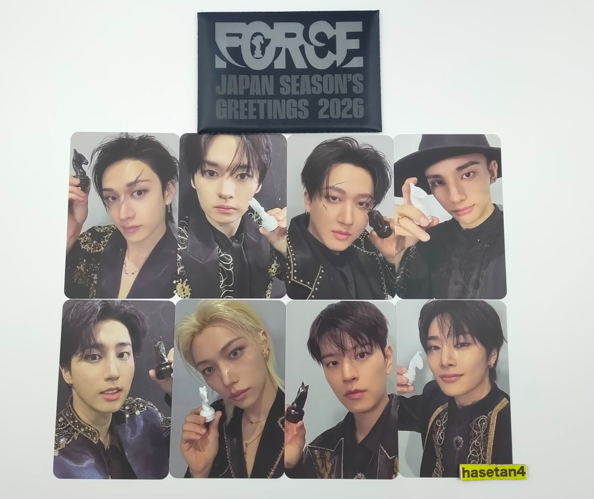 STRAY KIDS SKZ 2026 SEASON'S GREETINGS “FORCE” MEMBER SET POB