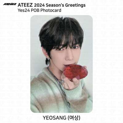 ATEEZ 2024 Season's Greetings POB 4cut Photo Photocard Ktown4u