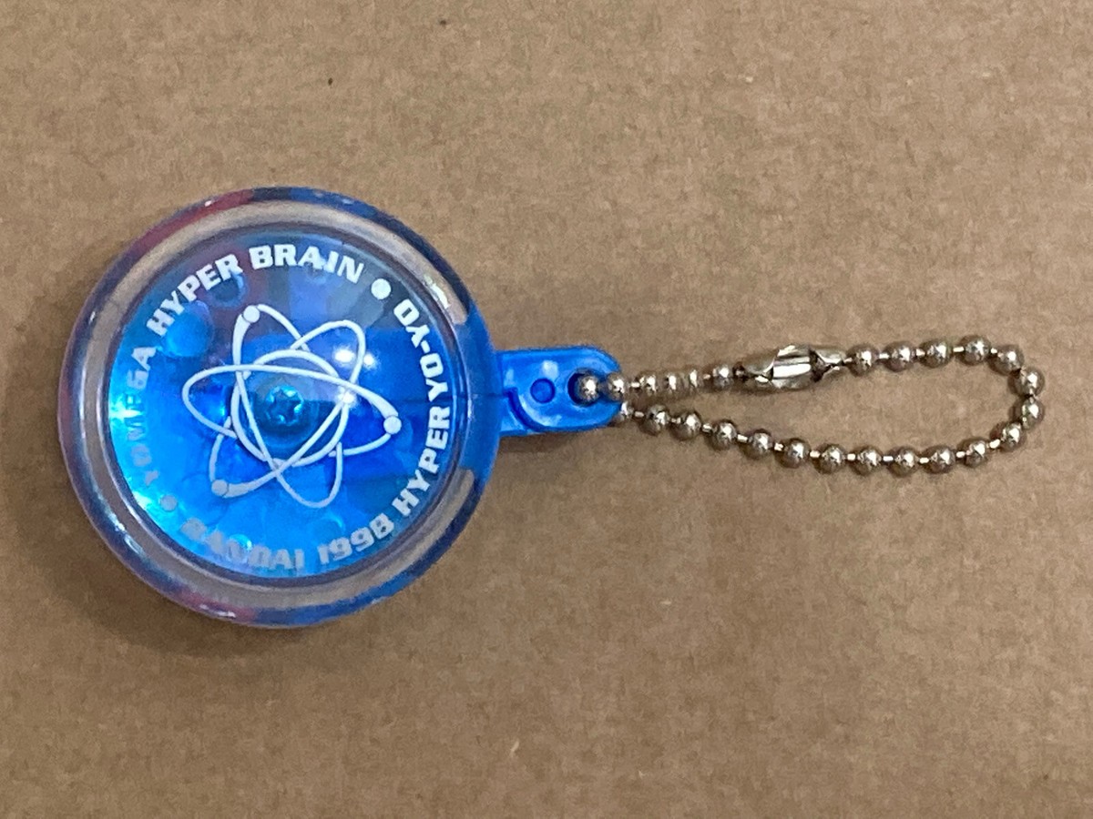 Yomega Yo-Yo Vintage Keychain Hyper Brain NOS | eBay