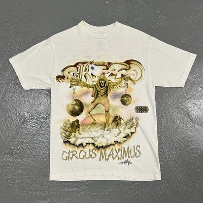 Travis Scott Utopia Tour Merch Skitzo Circus Maximus Tee Shirt