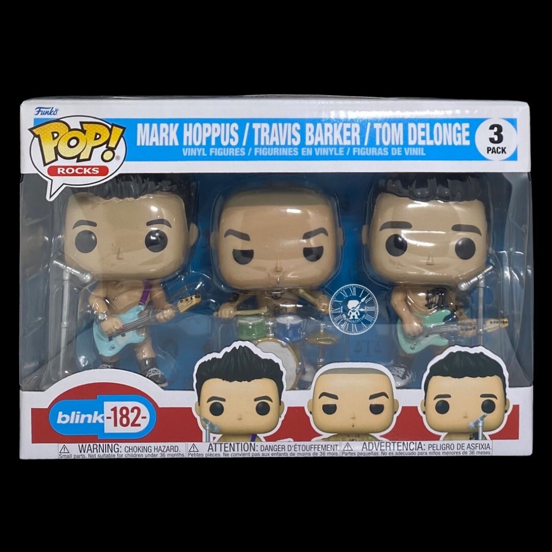 Funko Pop Multipack! Rocks 3-Pack Blink 182 + Protector