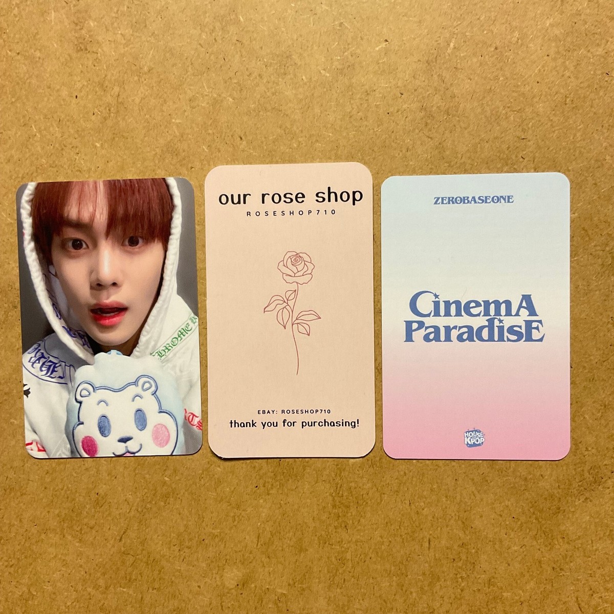 ZB1 Zerobaseone Cinema Paradise Singapore House of Kpop Official