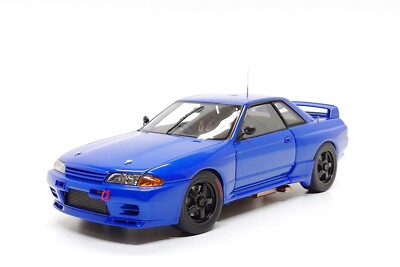 AUTOart 1:18 Nissan Skyline GT-R (R32) Bathurst Plain Body in Blue