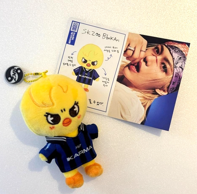 Stray Kids Skzoo KARMA Plush Doll Keyring BbokAri Felix Official K