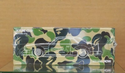 Pop Race 1:64 Skyline C210 Kaido Racer Bosozuko Bape 30th