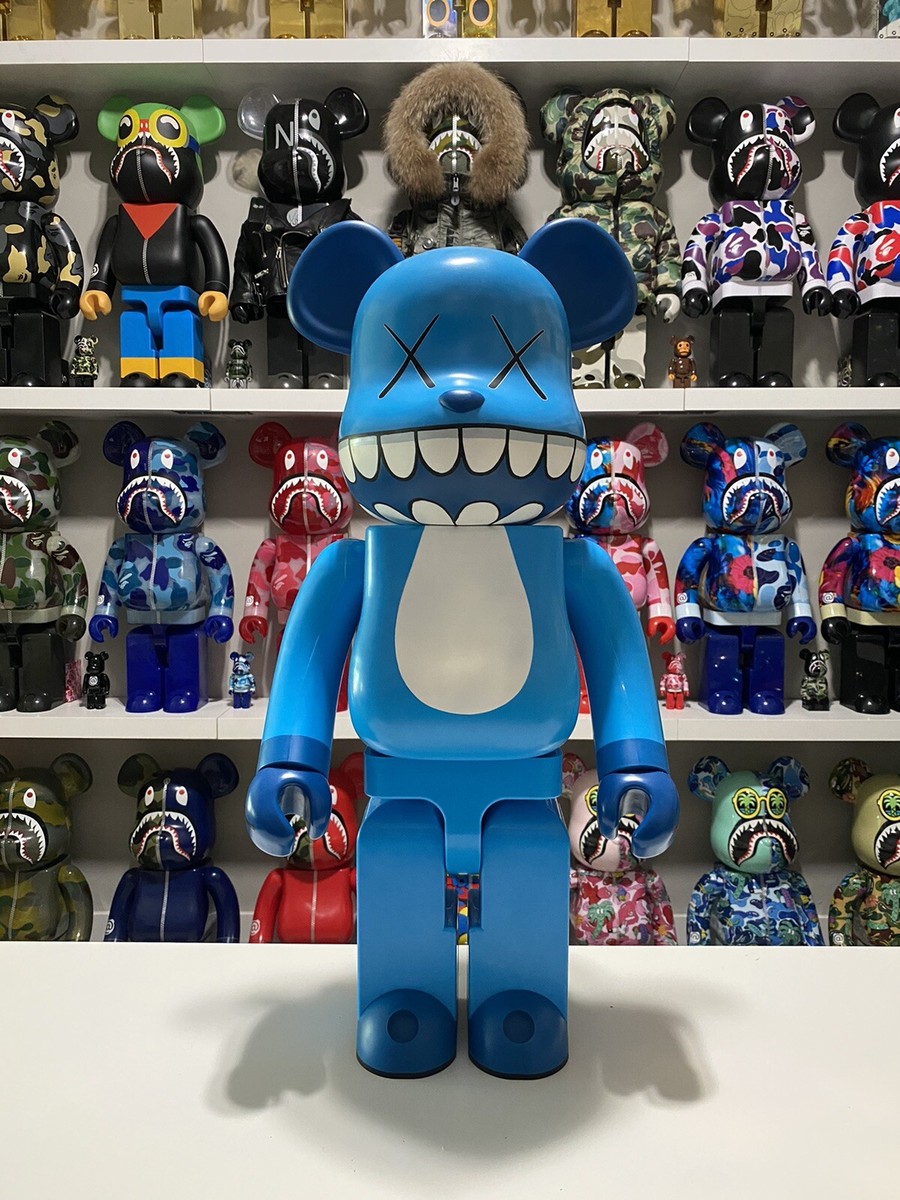 Kaws 1000% Chomper Bearbrick Blue 2003 Be@rbrick | eBay