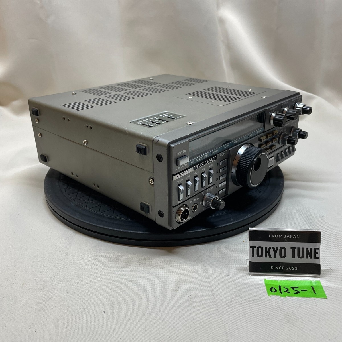 Kenwood TS-430S 100W HF Ham Radio Transceiver Antenna Tuner w