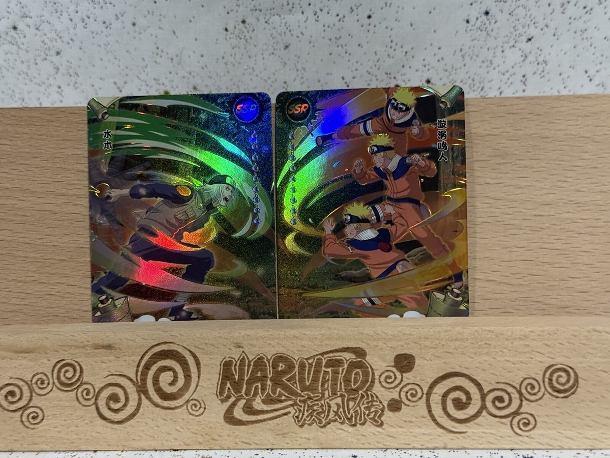 Naruto And Mizuki NRB07-SSR-157L3 & 158L3 Official Kayou Trading