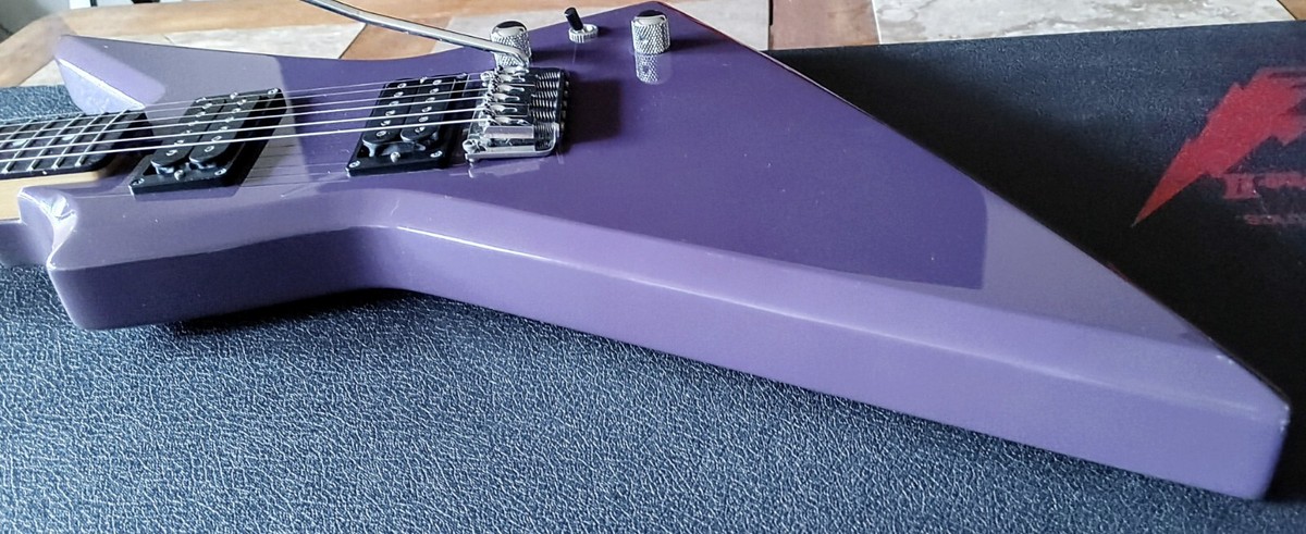 Aria Pro II ZZ Guitar 1985 (Japan) Dark Lavender All Original