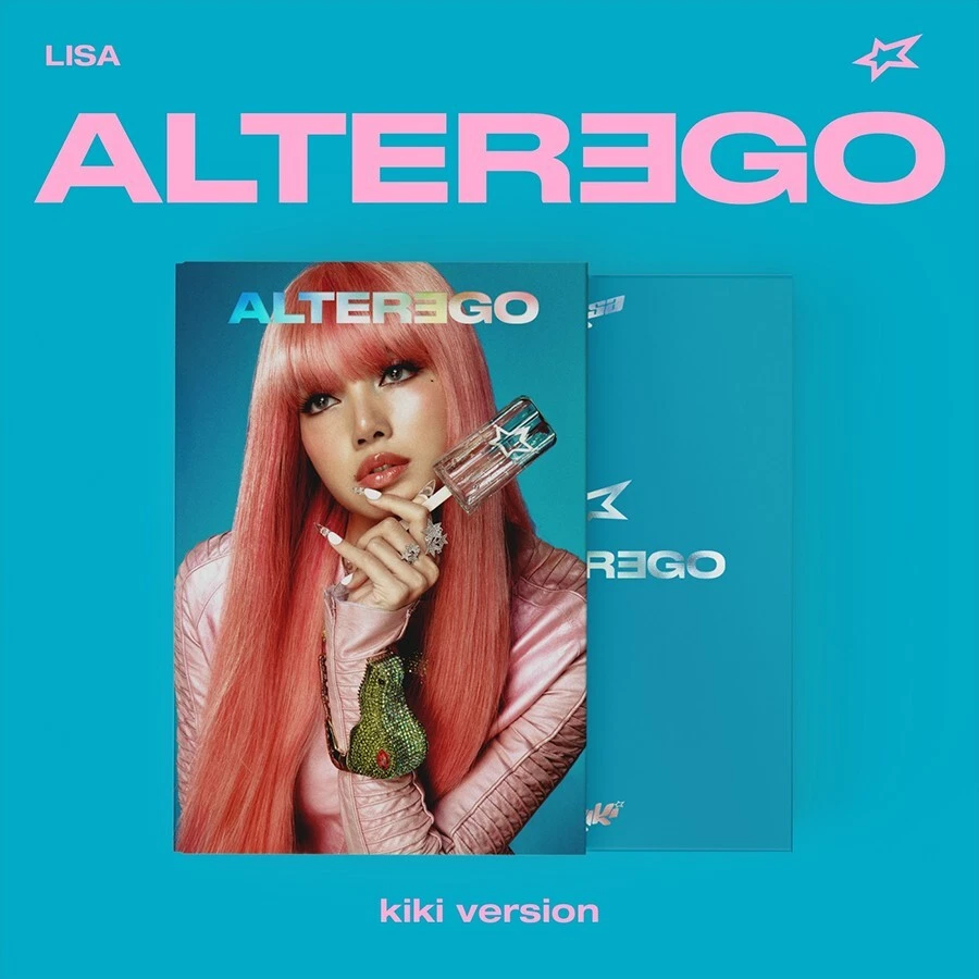 BLACKPINK LISA [ALTER EGO] Album PHOTO BOOK Ver./CD-R+Book+3