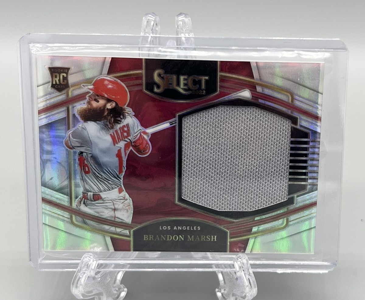 2022 Panini Select Brandon Marsh Rookie RC Player-worn Patch /250