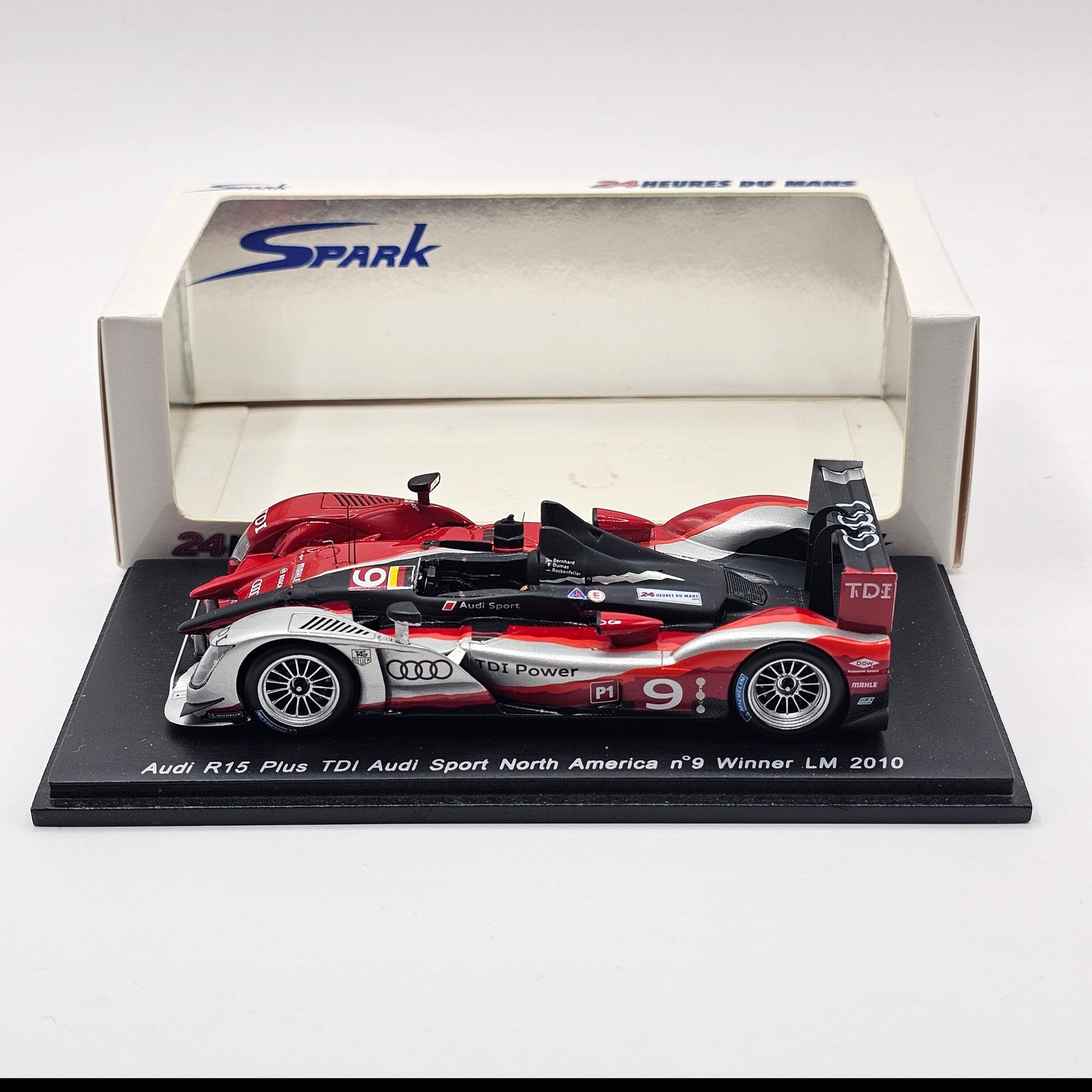 Spark 43LM10, Audi R15 + TDI, No.9, Winner Le Man - Free Price