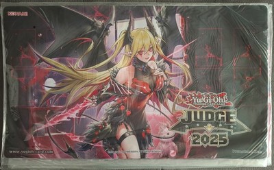 Yugioh Lacrima the Crimson Tears 2025 Judge Playmat UNUSED SEALED
